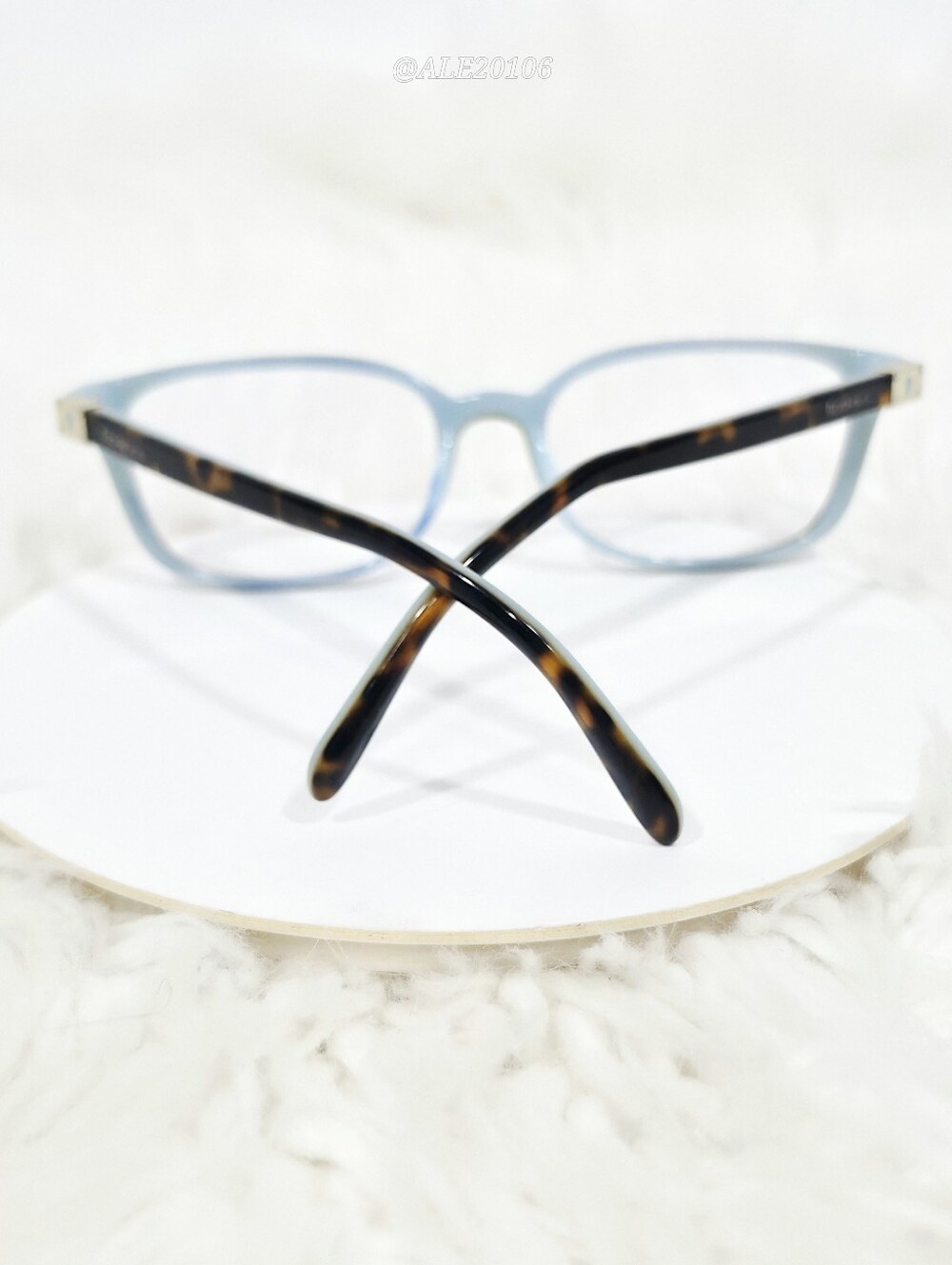 Tiffany & Co TF2094 Blue Tortoise Prescription Eyeglass Frames - Picture 4 of 11